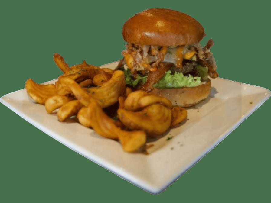 Mac-N-Smash Burger.