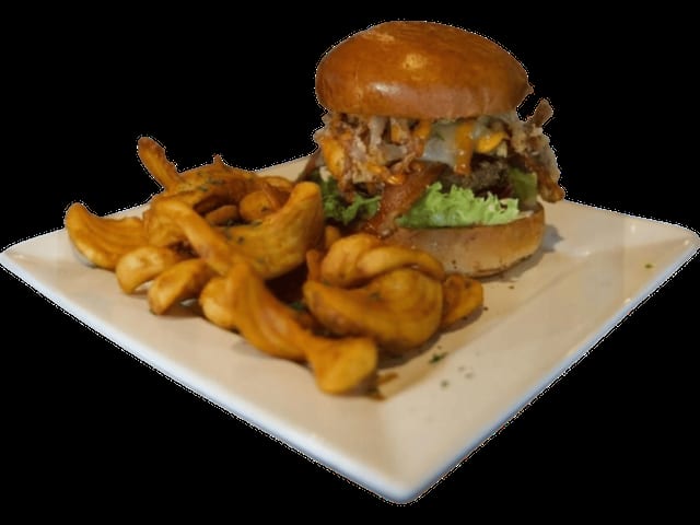 Mac-N-Smash Burger.