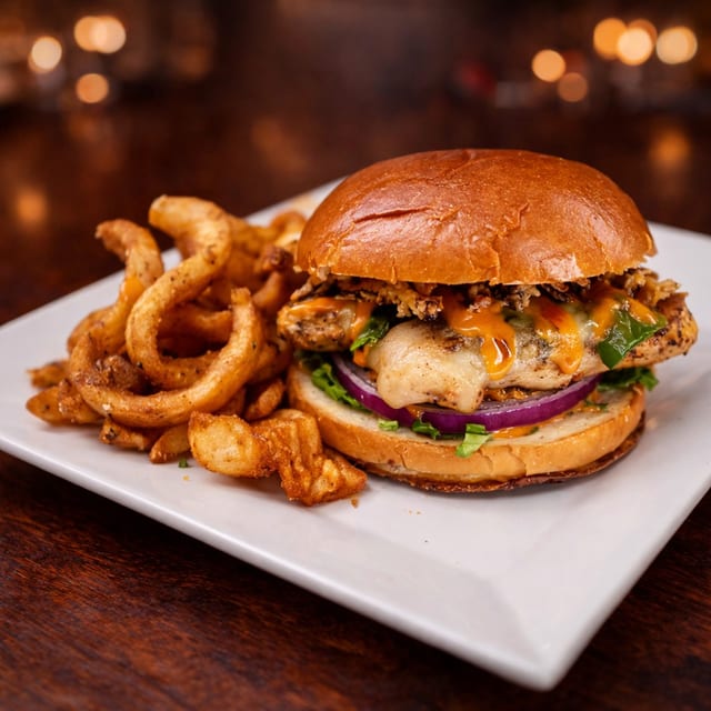 Santa Fe Chicken Sandwhich.