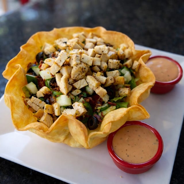 JAMS Spicy Taco Salad.