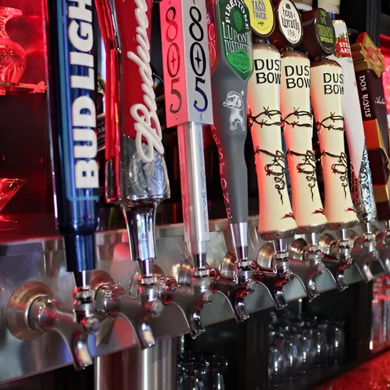 Full Bar with 20 Beers on Tap